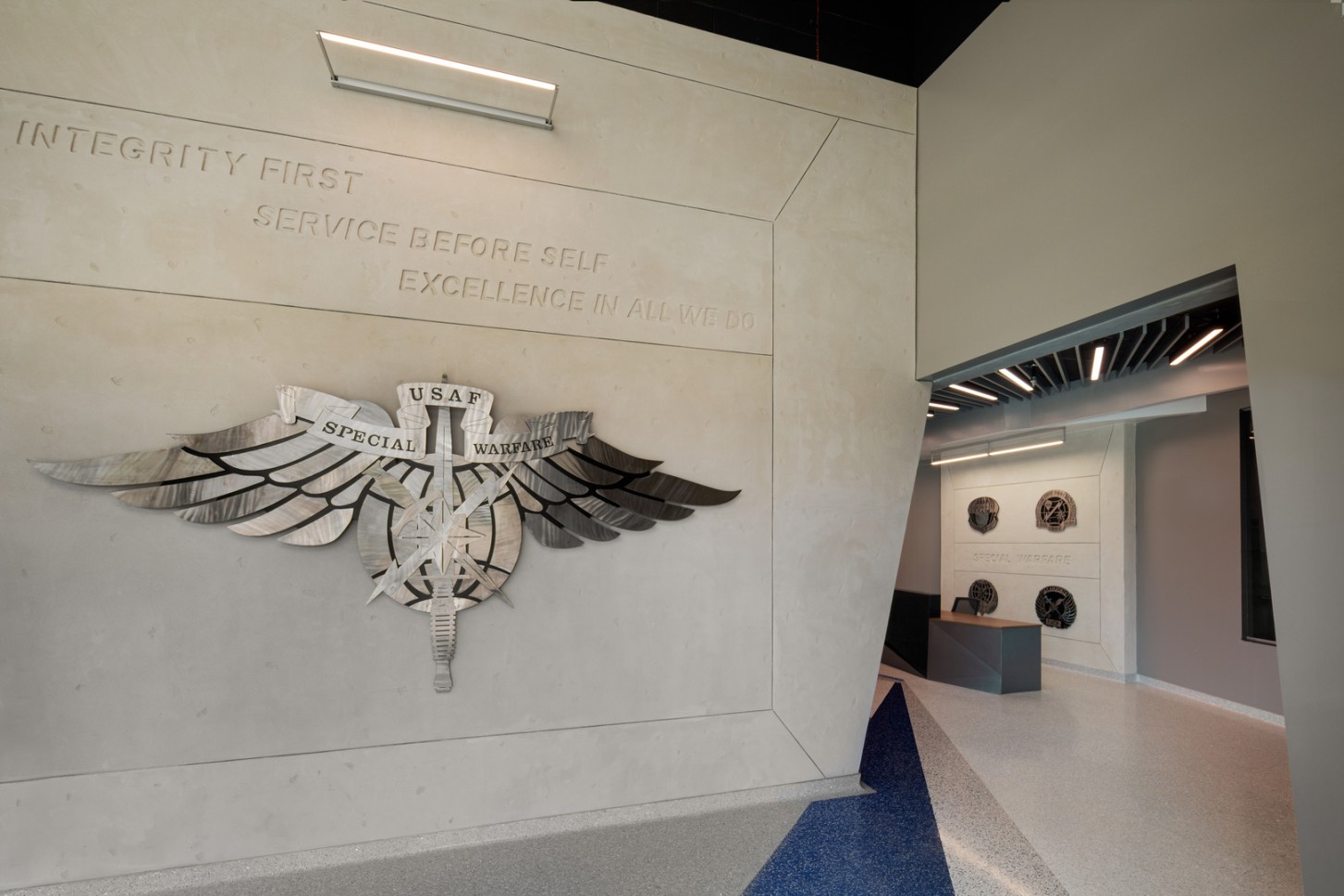 Lackland Lobby Wall